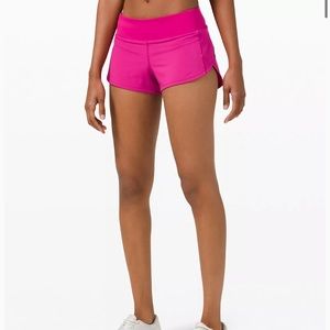 Lululemon Sonic Pink Speed Up Short